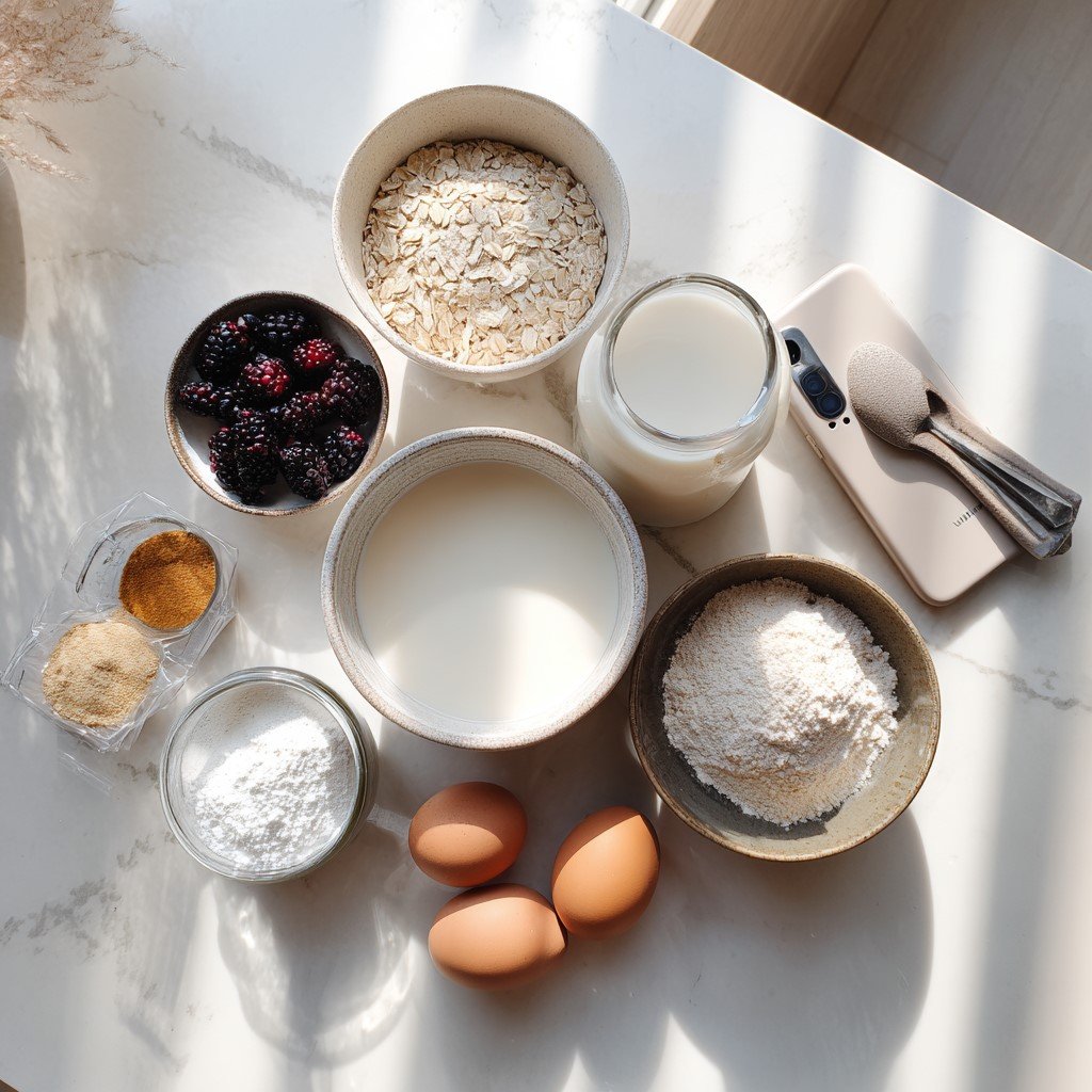 pancake mix without milk alternatives like oat and almond milk

