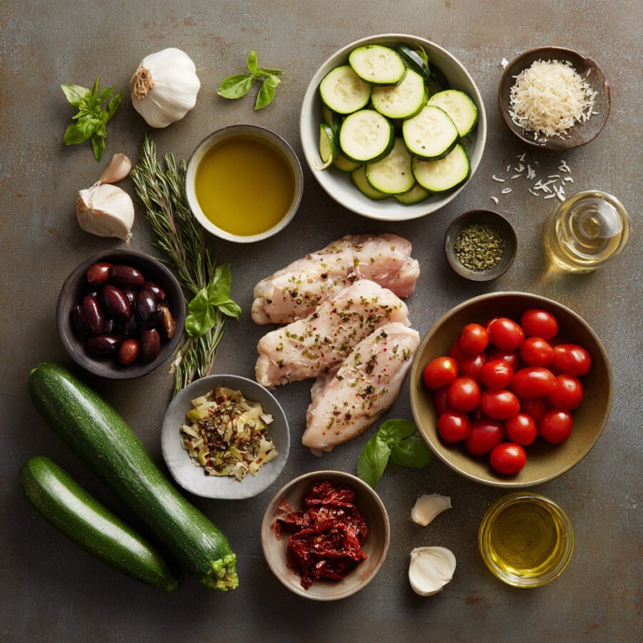 Mediterranean Zucchini Chicken Skillet – A One-Pan image 10