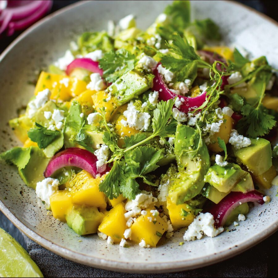 Mango Avocado Feta Salad – A Tropical Twist Worth Trying image 2