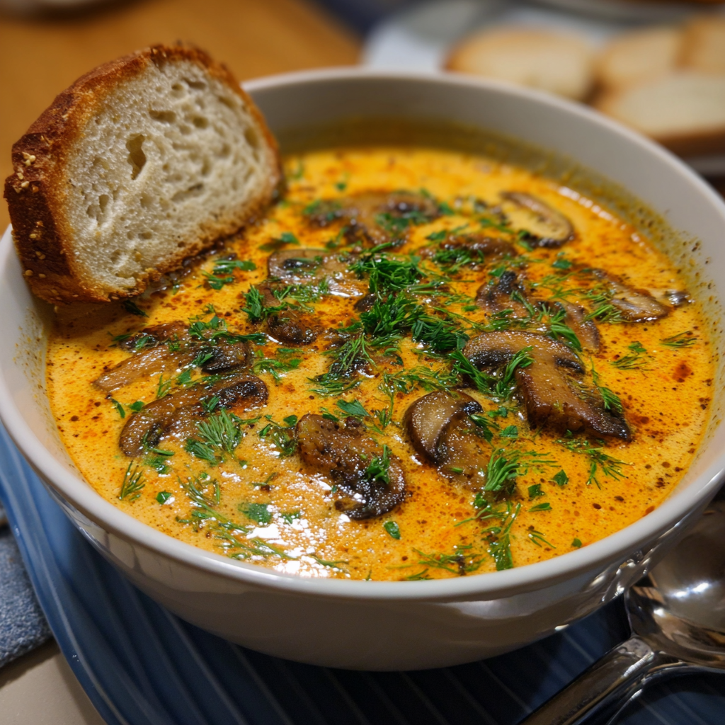 Hungarian Mushroom Soup