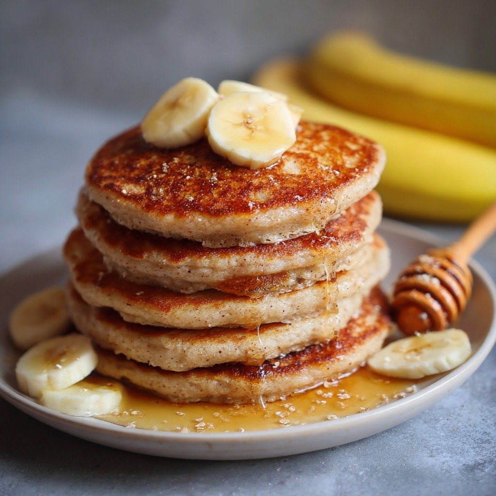 Fluffy Whole Wheat Banana Pancakes 1 Fluffy Whole Wheat Banana Pancakes (1)